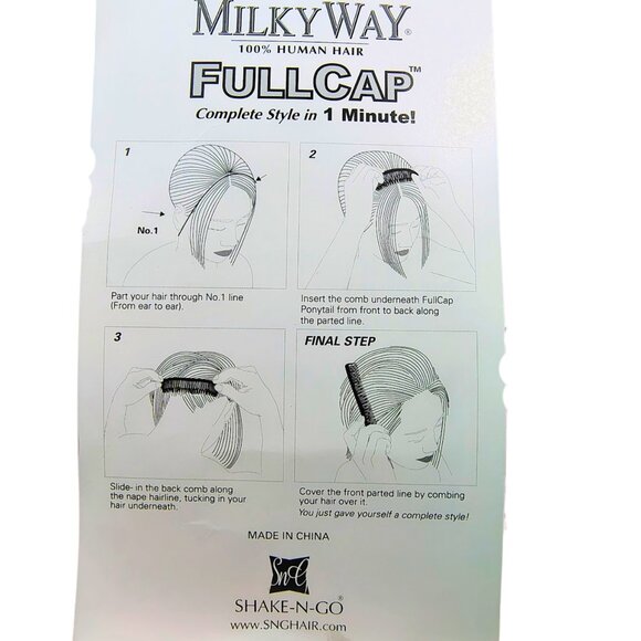 Milky Way 100% Human Hair Wig, Short Feathered Burgundy Wig, Layered Pageboy - Picture 7 of 7